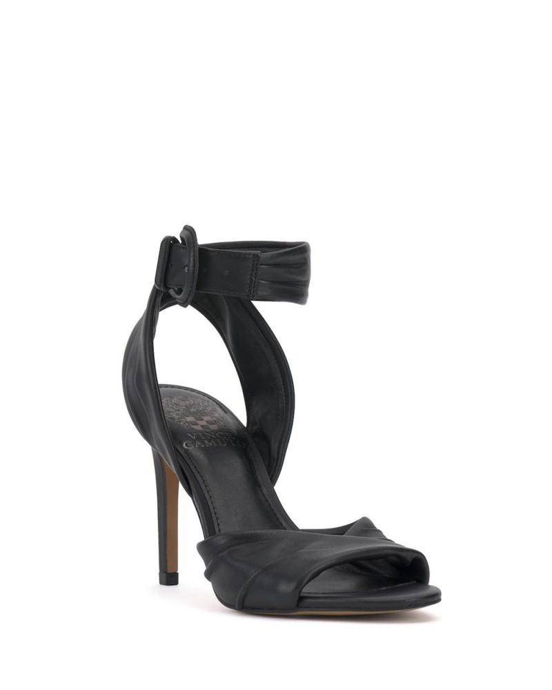 Vince Camuto Anyria Heel Sandale Damske Čierne | QRPF-60749