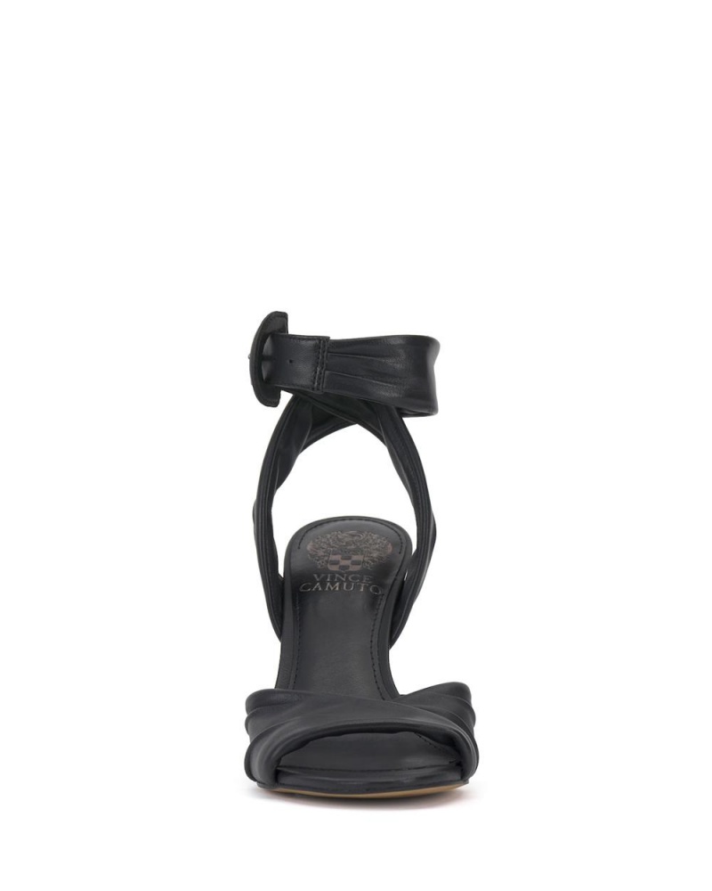 Vince Camuto Anyria Heel Sandale Damske Čierne | QRPF-60749