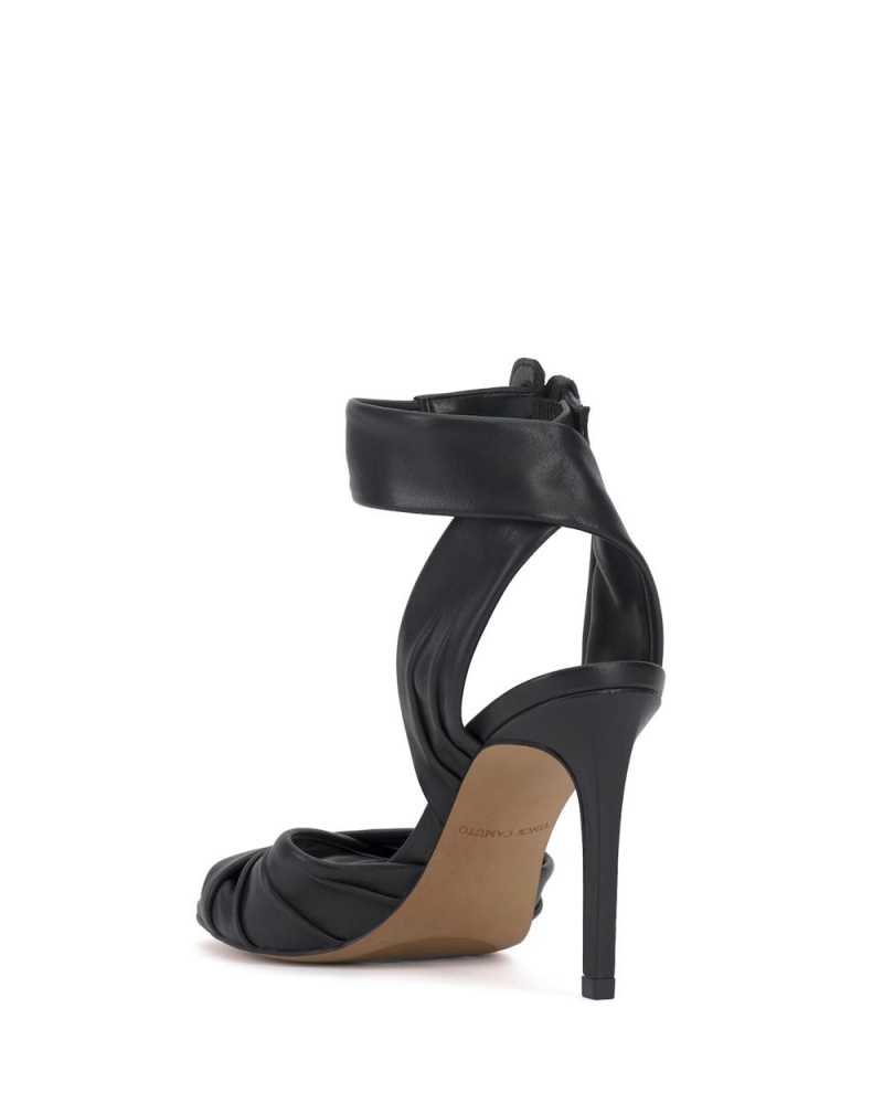 Vince Camuto Anyria Heel Sandale Damske Čierne | QRPF-60749