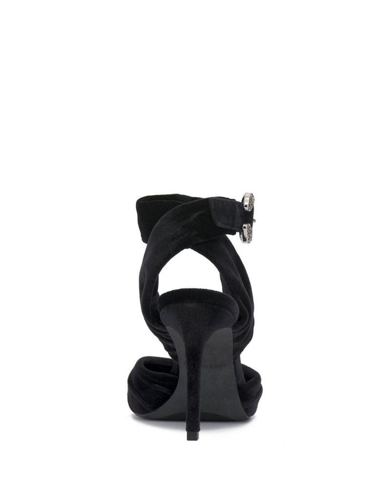 Vince Camuto Anyria Heel Sandale Damske Čierne | CFHG-39815