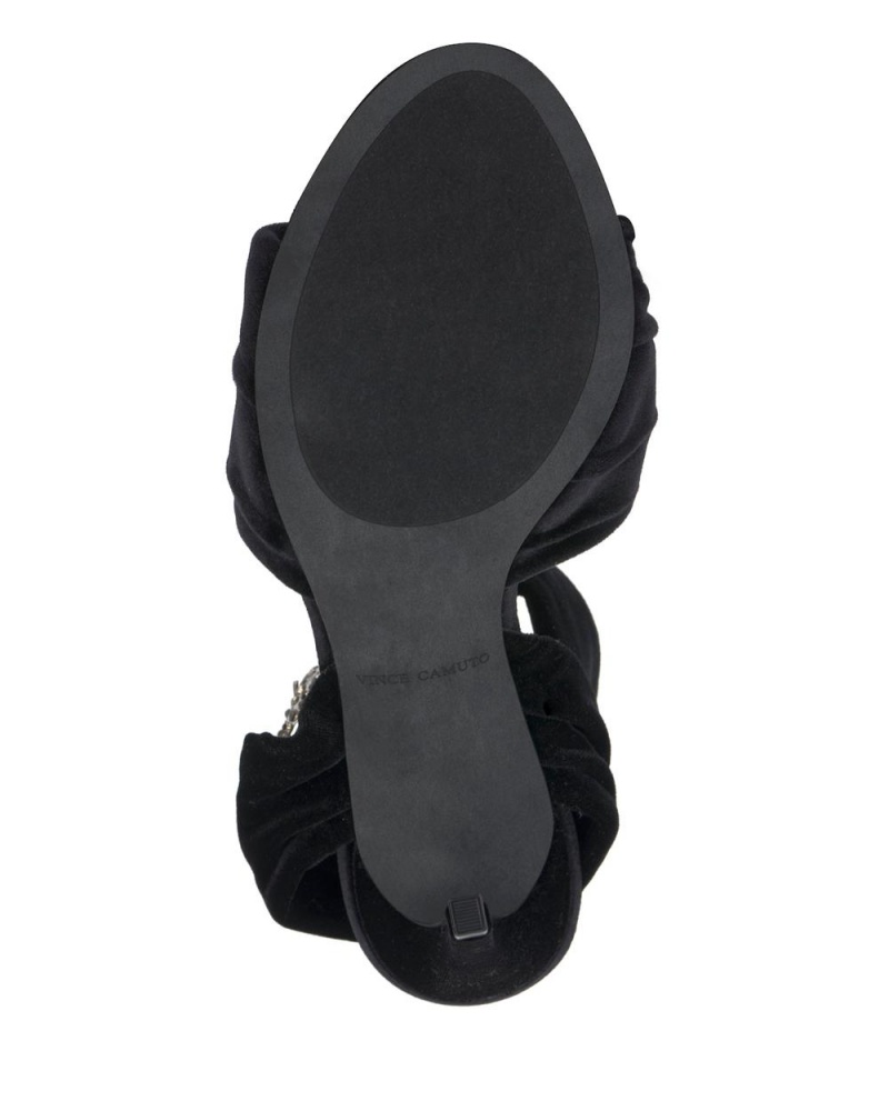Vince Camuto Anyria Heel Sandale Damske Čierne | CFHG-39815