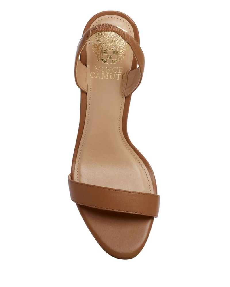 Vince Camuto Arabella Heel Sandale Damske Hnede | RQVA-41839