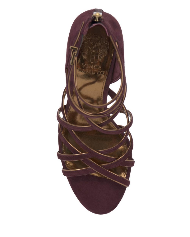 Vince Camuto Arcella Podpätky Damske Bordove | EHVZ-06978