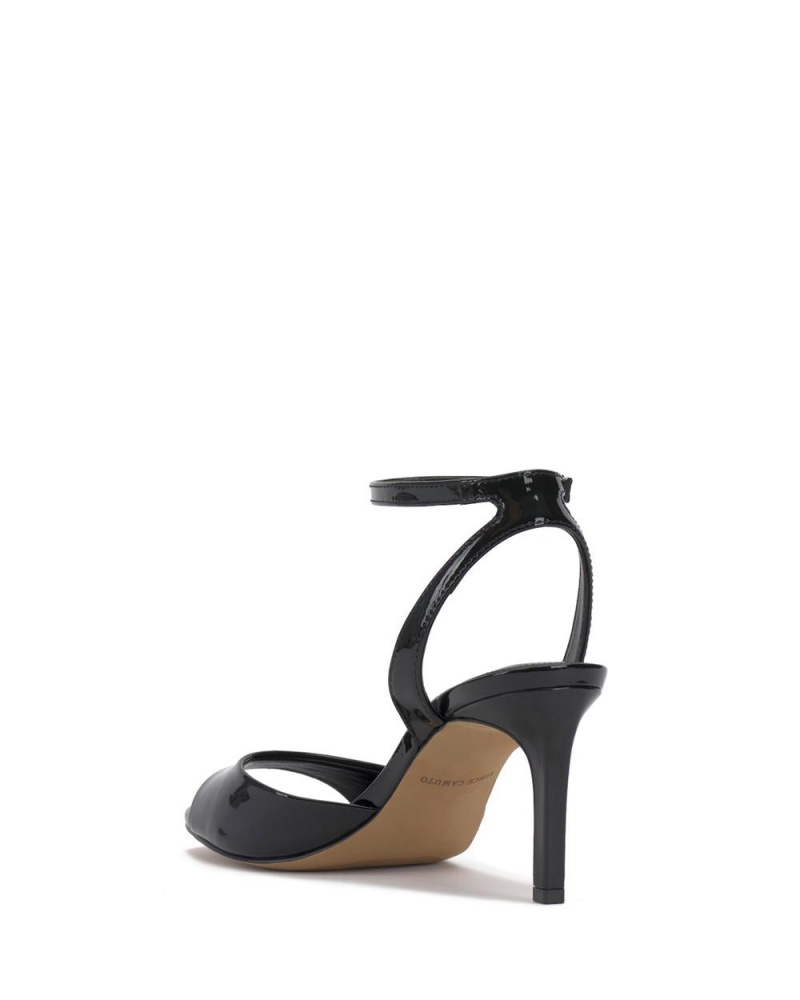 Vince Camuto Arilene Heel Sandale Damske Čierne | NQFD-87312