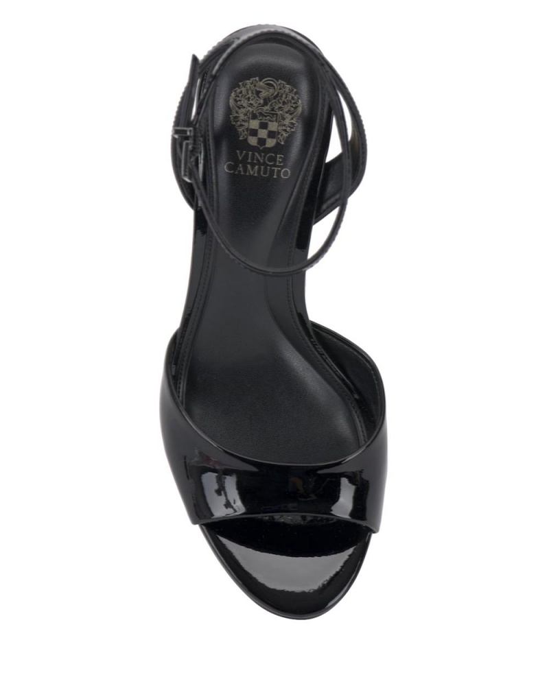 Vince Camuto Arilene Heel Sandale Damske Čierne | NQFD-87312
