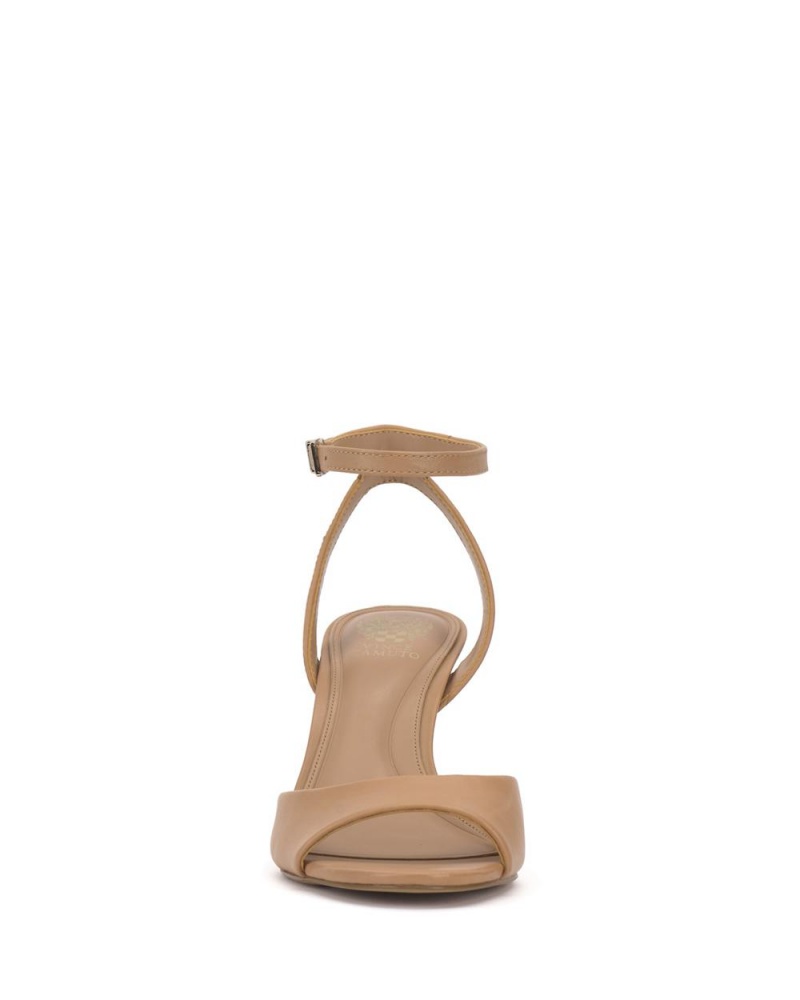 Vince Camuto Arilene Heel Sandale Damske Hnedožltý | LSAD-85734