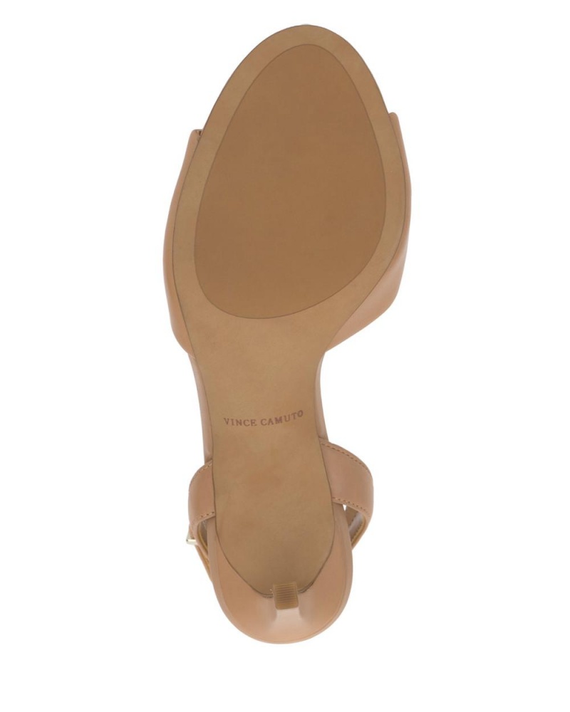 Vince Camuto Arilene Heel Sandale Damske Hnedožltý | LSAD-85734