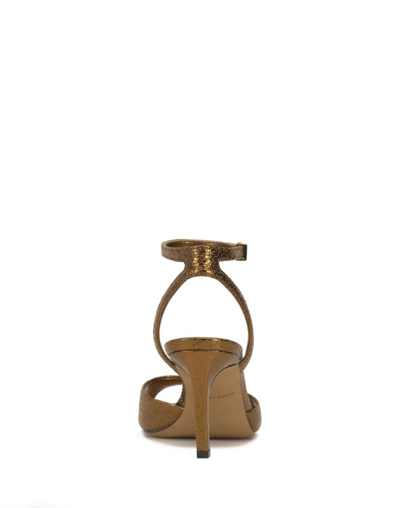 Vince Camuto Arilene Heel Sandale Damske Zlate | LJUD-42801