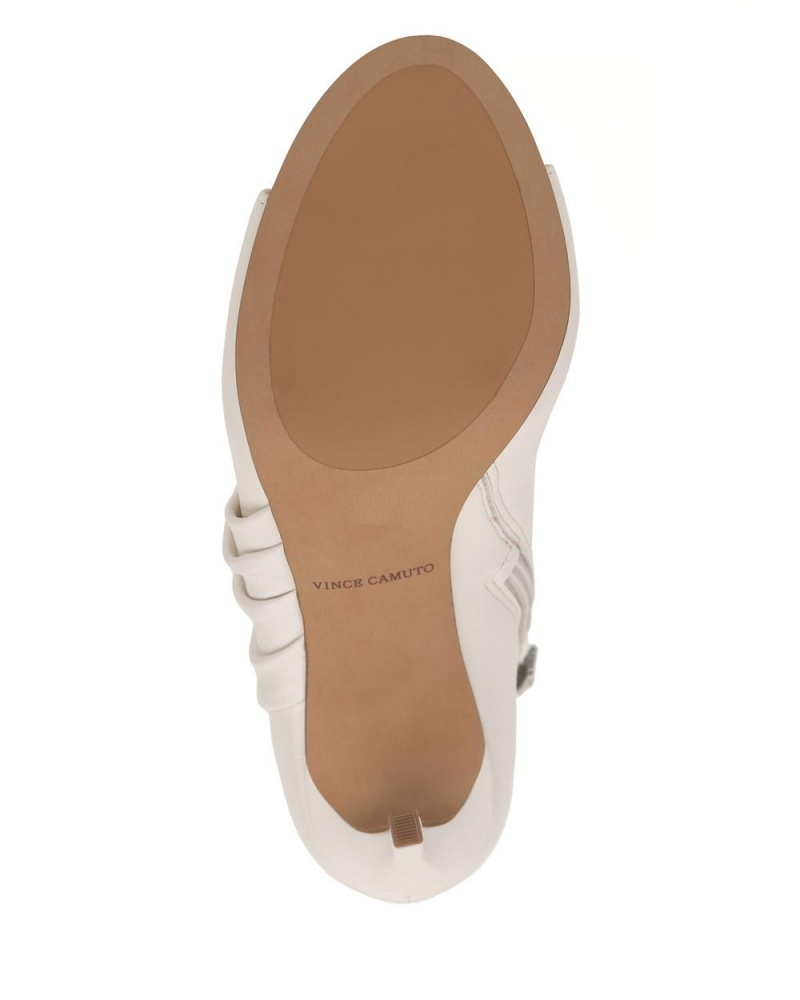 Vince Camuto Atonna Podpätky Damske Krém Biele | BSDK-78915