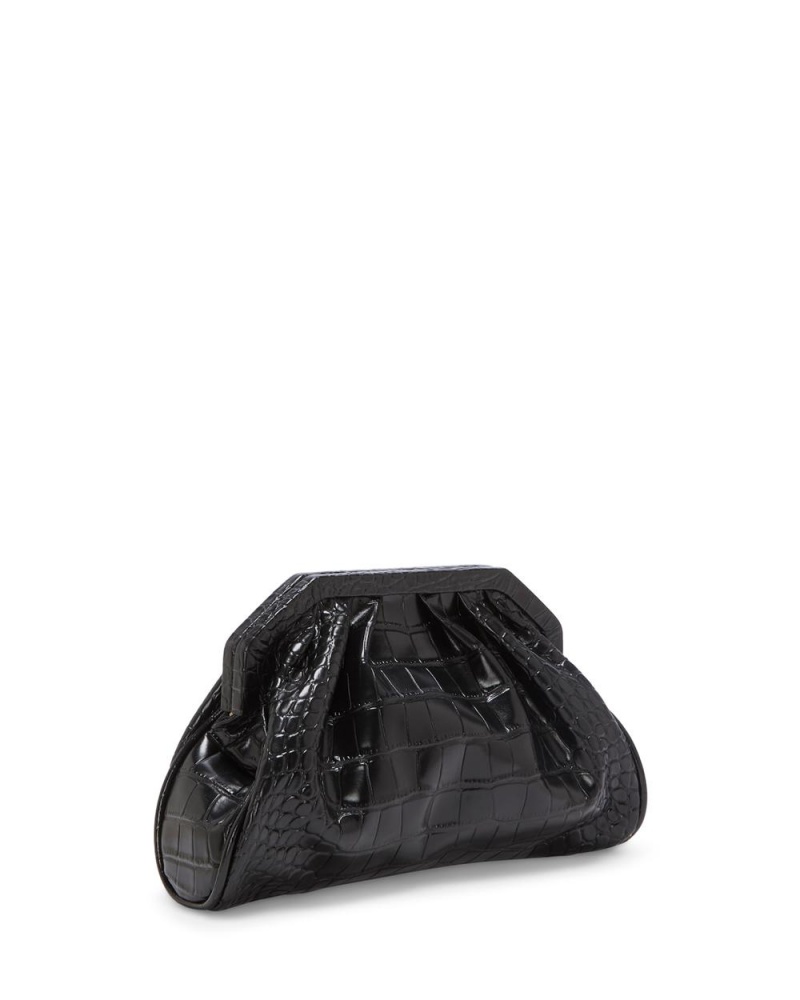 Vince Camuto Baklo Clutch Damske Čierne | OEXA-79641