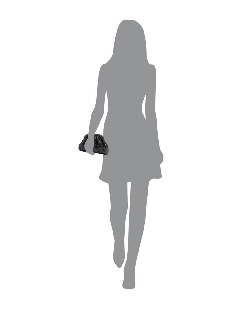 Vince Camuto Baklo Clutch Damske Čierne | OEXA-79641