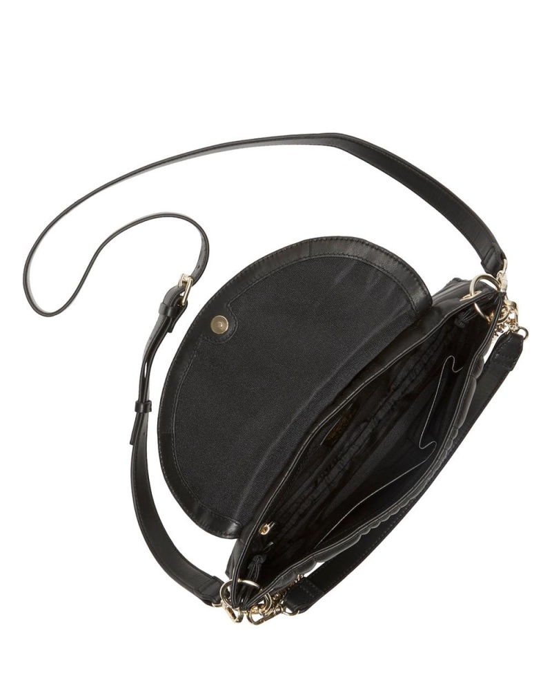 Vince Camuto Barb Crossbody Kabelka Damske Čierne | NEKA-28974