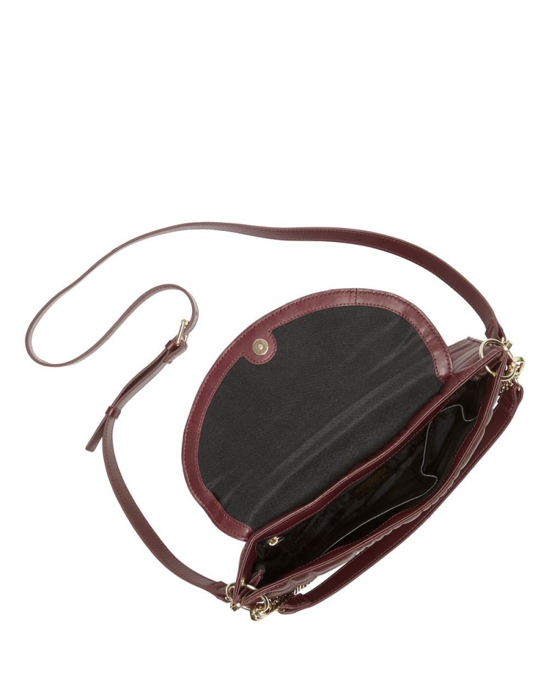 Vince Camuto Barb Crossbody Kabelka Damske Bordove | LWCJ-27109