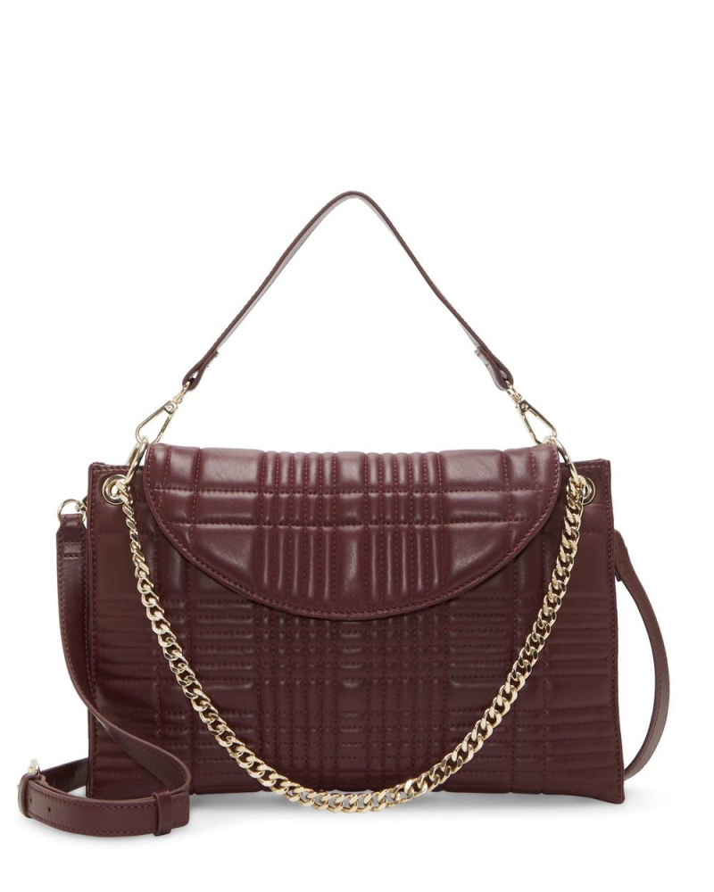 Vince Camuto Barb Crossbody Kabelka Damske Bordove | LWCJ-27109