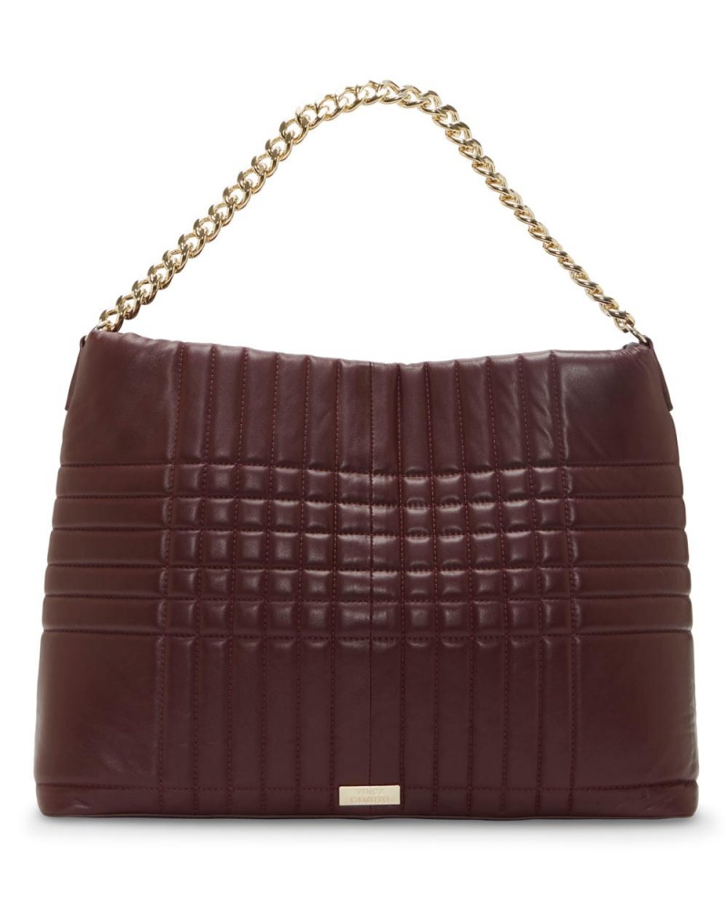 Vince Camuto Barb Hobo Taška Damske Bordove | YPIR-14023