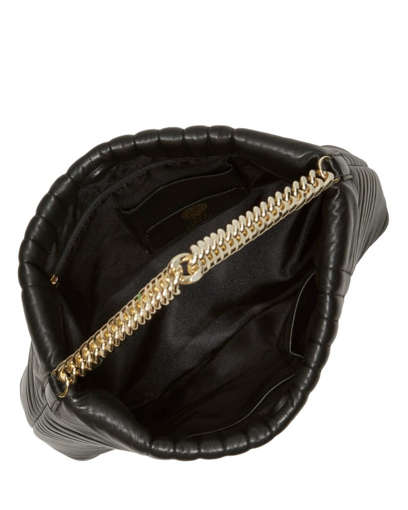 Vince Camuto Barb Hobo Taška Damske Čierne | IKDF-51403