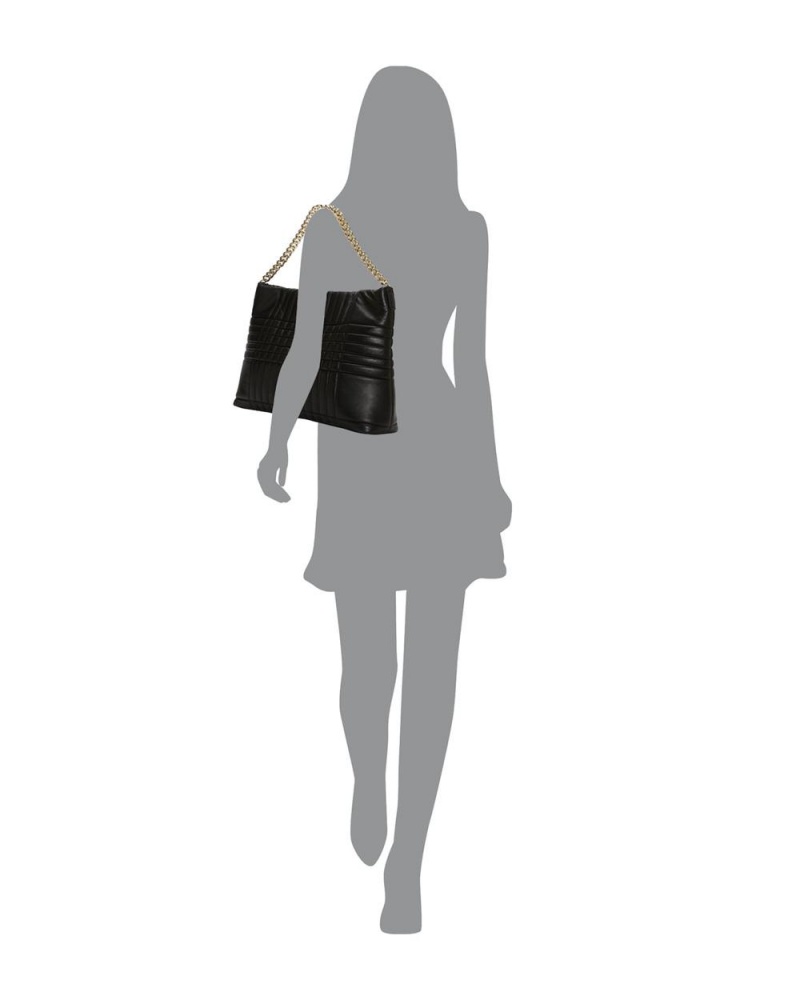 Vince Camuto Barb Hobo Taška Damske Čierne | IKDF-51403