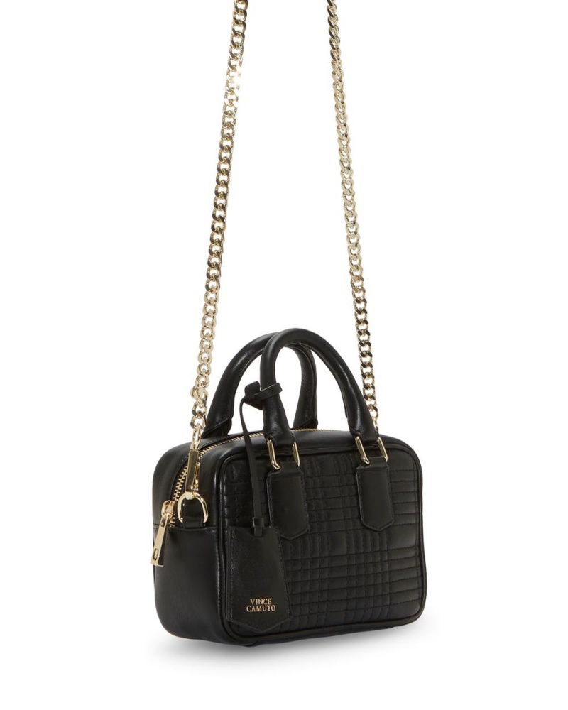 Vince Camuto Barb Medium Crossbody Kabelka Damske Čierne | TEHF-53846