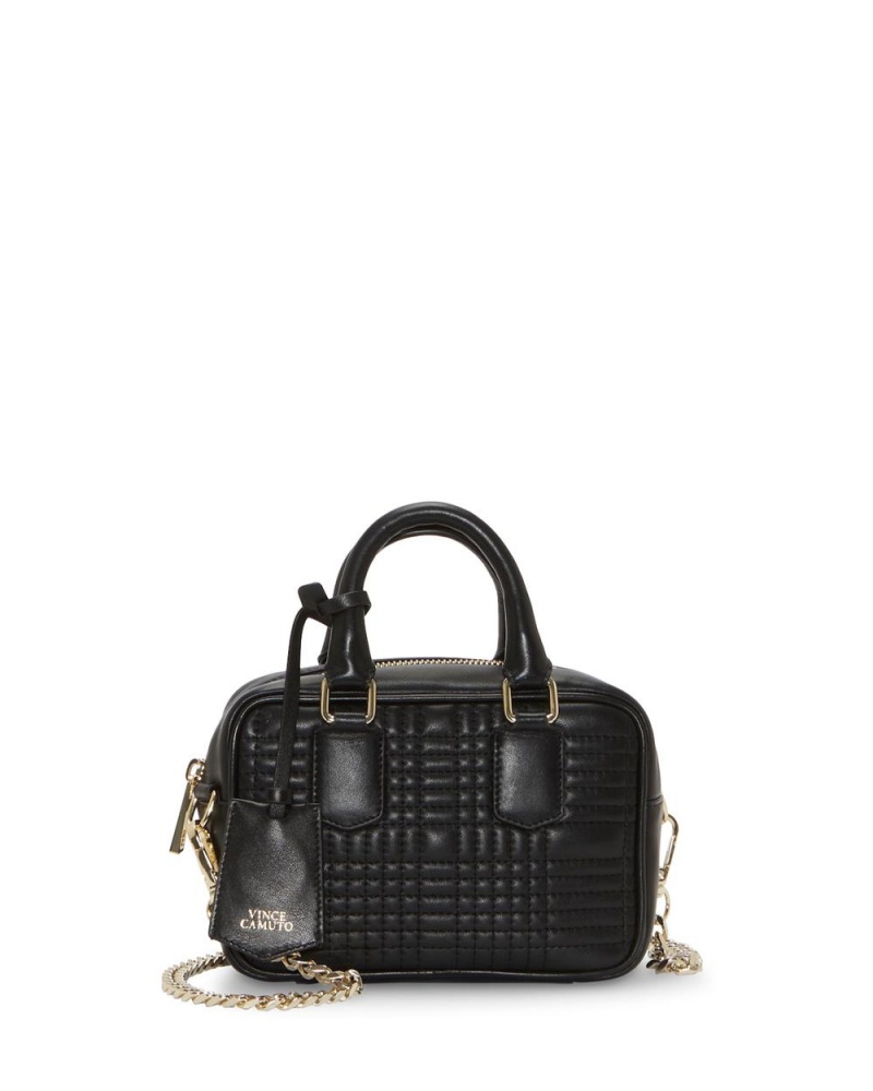 Vince Camuto Barb Medium Crossbody Kabelka Damske Čierne | TEHF-53846