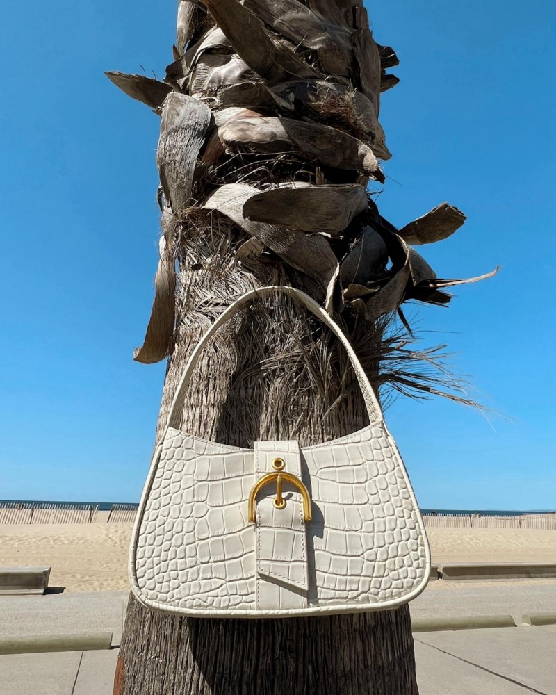 Vince Camuto Barlo Small Shoulder Bag Taska cez Rameno Damske Hnedožltý | NCQK-74612