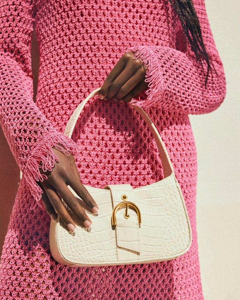 Vince Camuto Barlo Small Shoulder Bag Taska cez Rameno Damske Hnedožltý | NCQK-74612