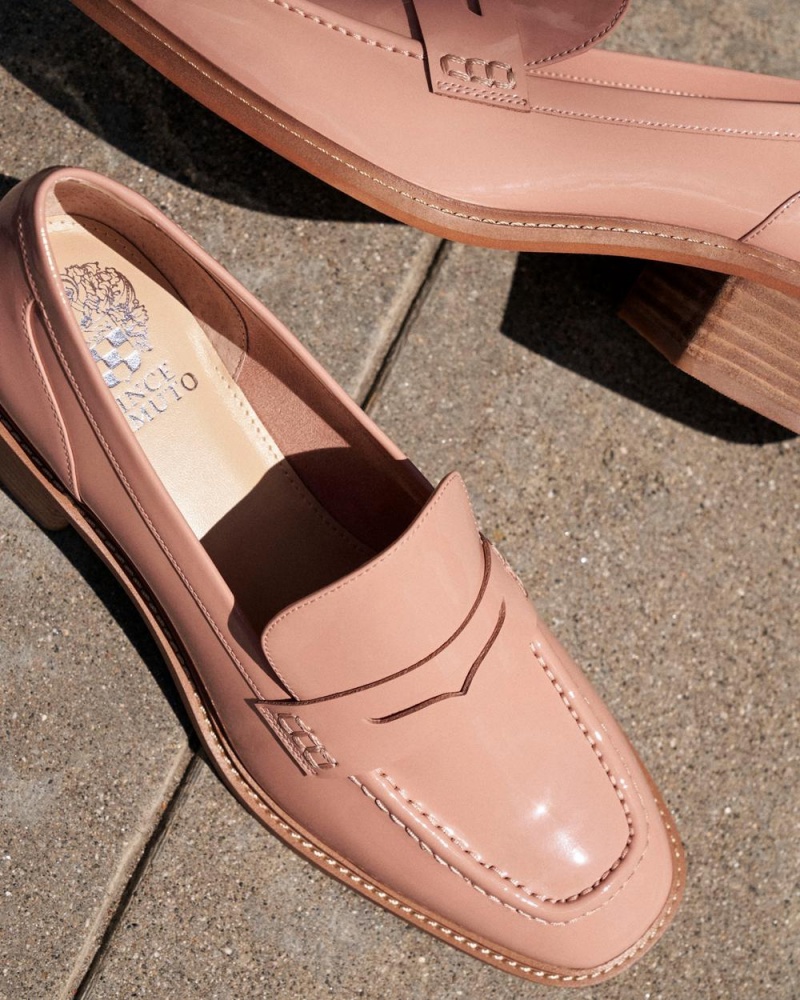 Vince Camuto Becarda Mokasiny Damske Ruzove | AMUC-39456