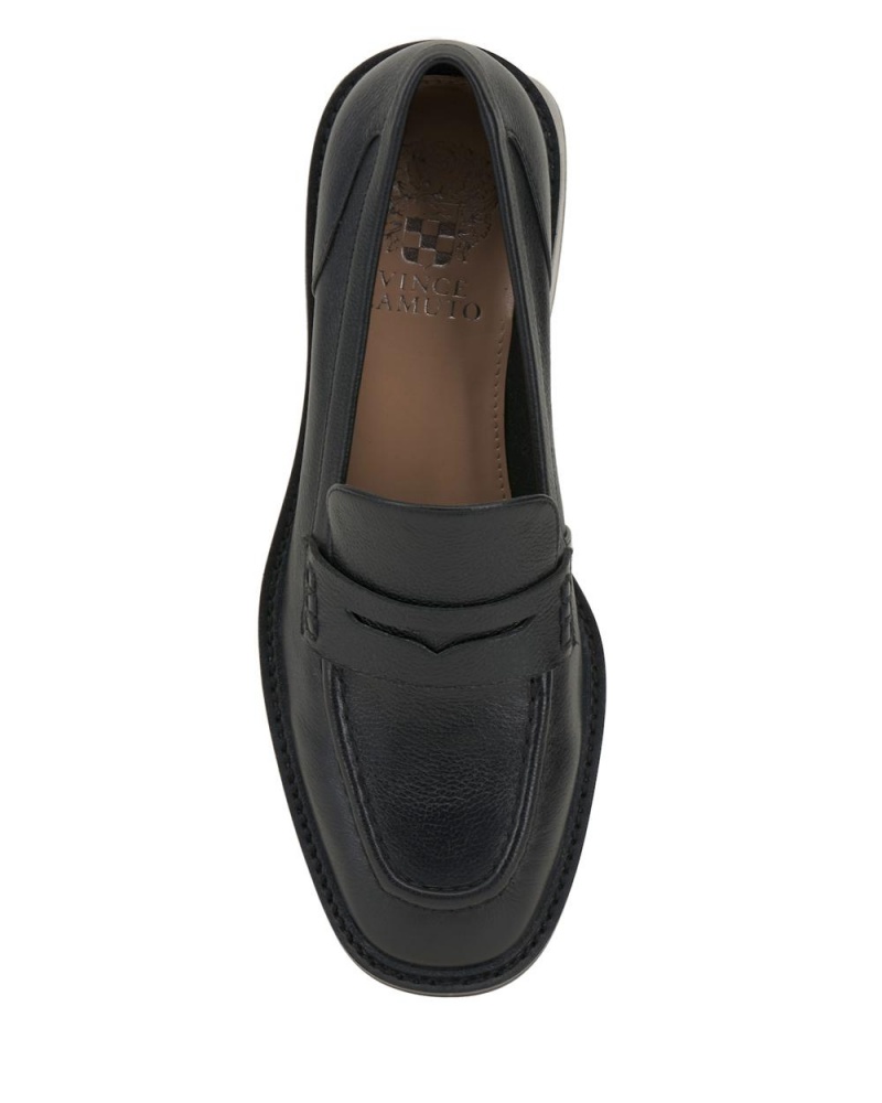 Vince Camuto Becarda Mokasiny Damske Čierne | TSKN-45320