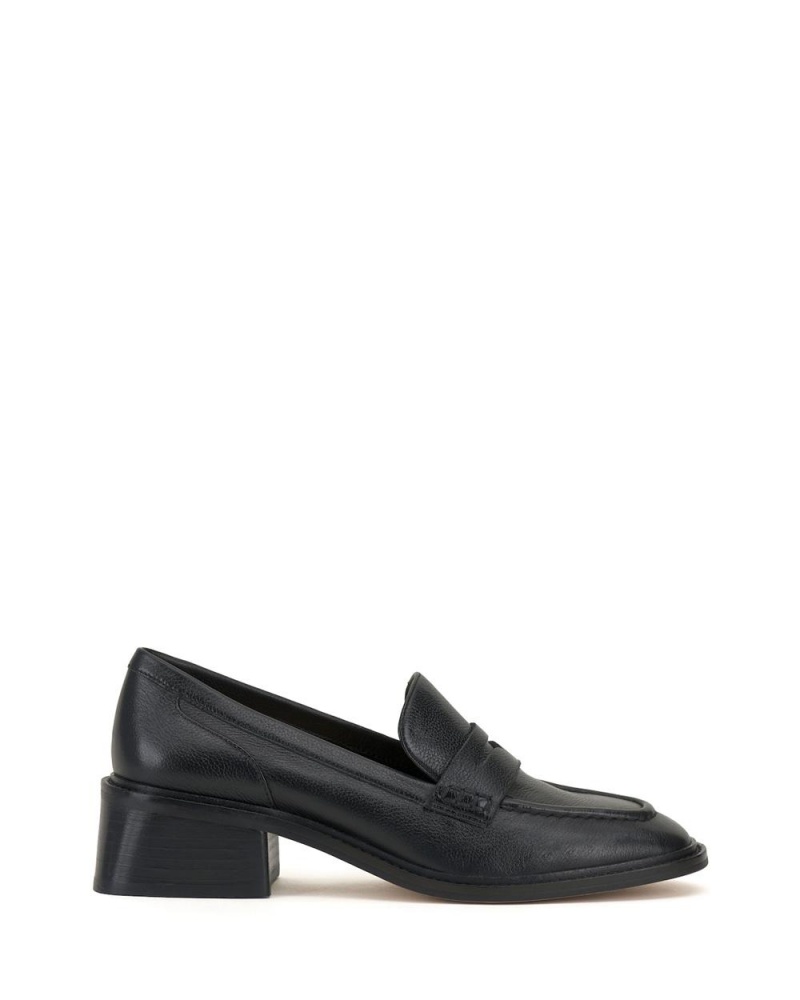 Vince Camuto Becarda Mokasiny Damske Čierne | TSKN-45320