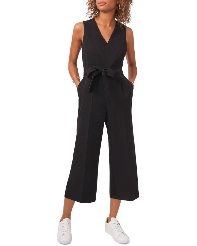 Vince Camuto Bez Rukavov Culotte Kombineza Damske Čierne | FUOY-76395