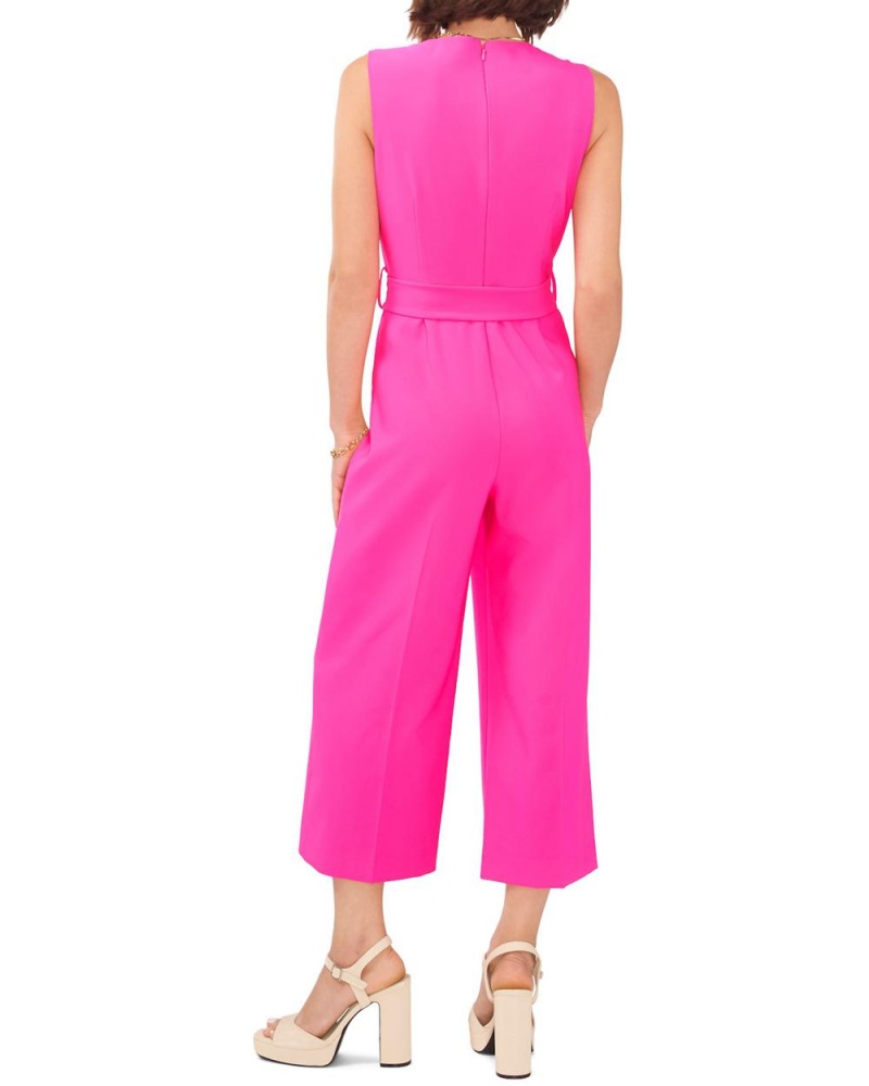 Vince Camuto Bez Rukavov Culotte Kombineza Damske Ruzove | BWKH-70652
