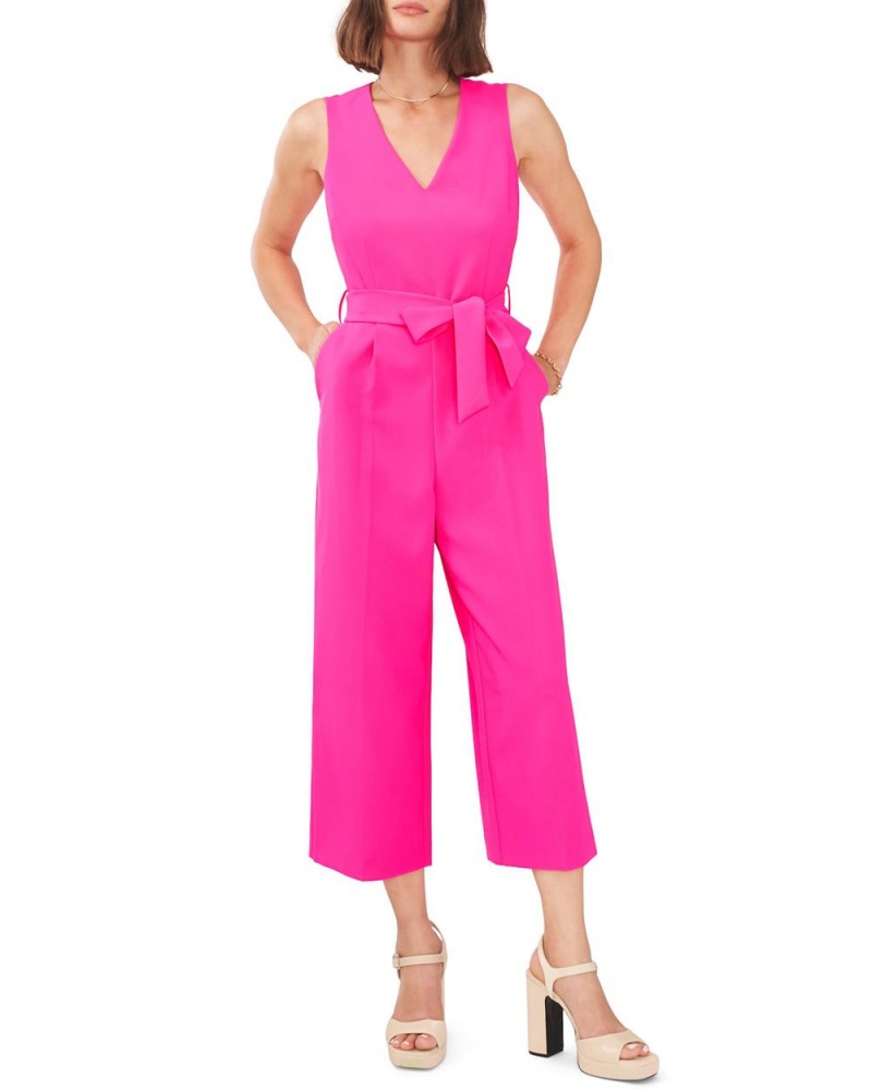 Vince Camuto Bez Rukavov Culotte Kombineza Damske Ruzove | BWKH-70652