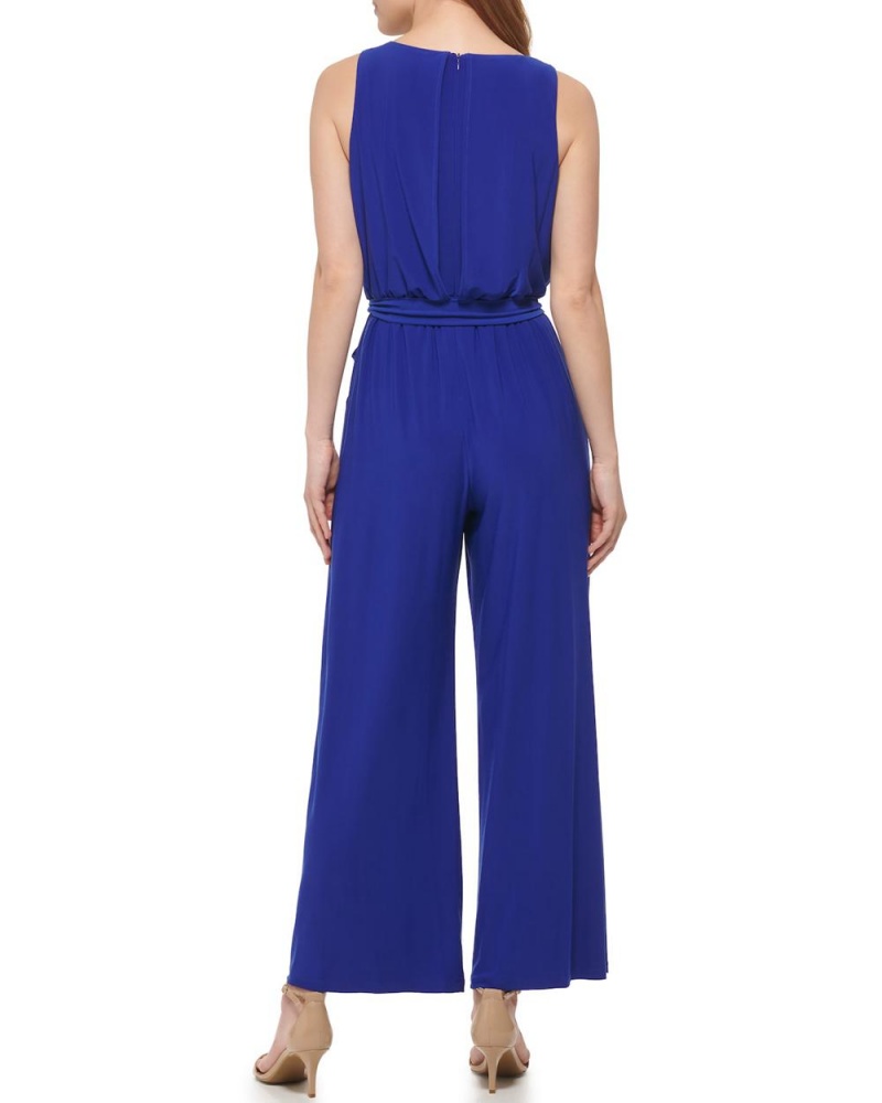 Vince Camuto Bez Rukavov Siroke Topanky-Leg (Petite) Kombineza Damske Modre | WNLX-79504