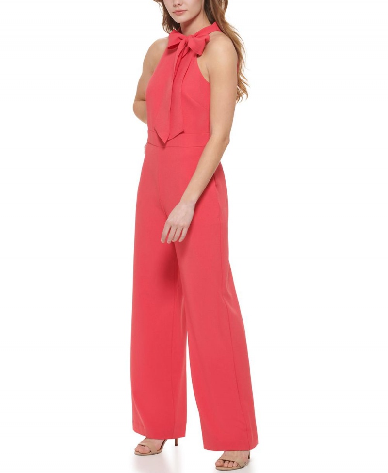 Vince Camuto Bow-Neck Kombineza Damske Koralove | SXPT-27859