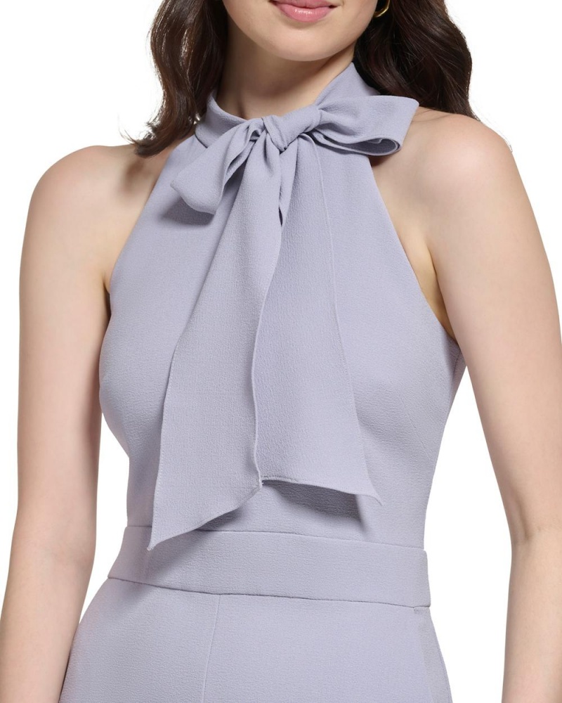 Vince Camuto Bow-Neck Kombineza Damske Siva | LMZY-93478