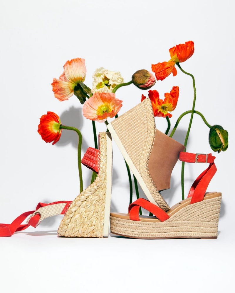 Vince Camuto Brissia Wedge Mules Damske Hnede | XEMJ-02853