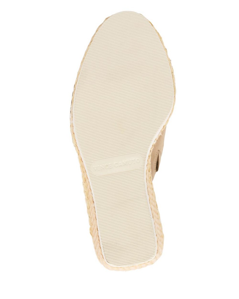 Vince Camuto Brissia Wedge Mules Damske Hnede | XEMJ-02853