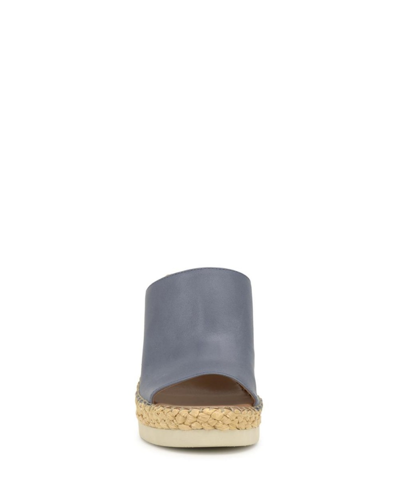Vince Camuto Brissia Wedge Sandale Damske Modre | ATYK-34689
