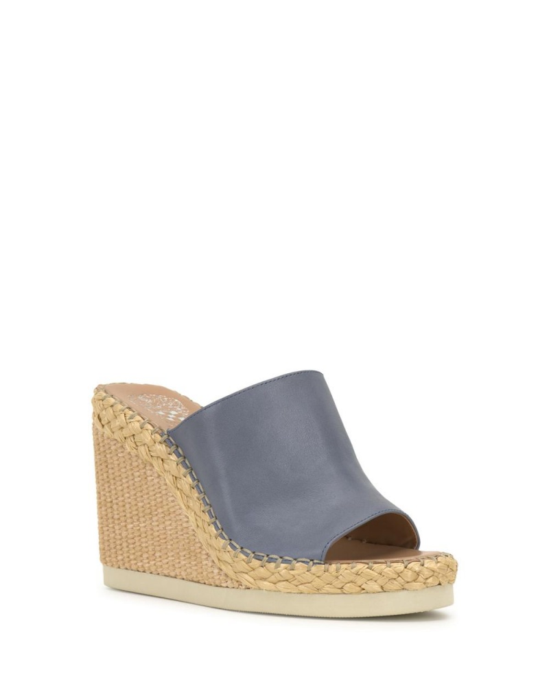 Vince Camuto Brissia Wedge Sandale Damske Modre | ATYK-34689