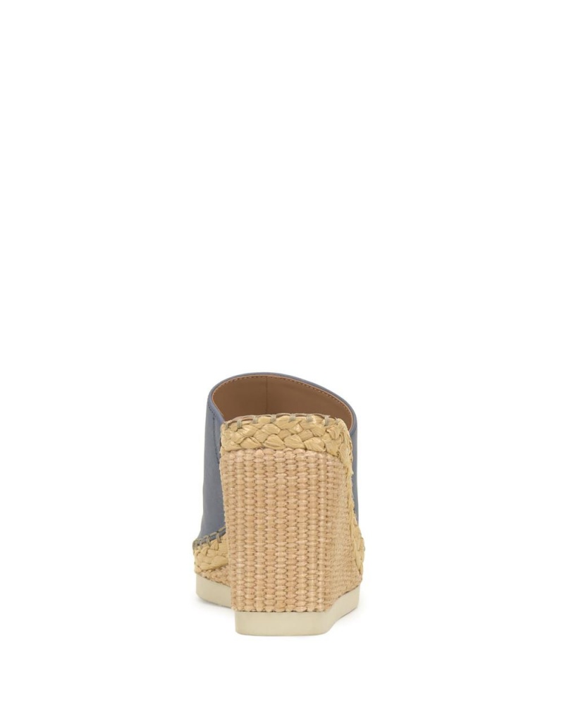 Vince Camuto Brissia Wedge Sandale Damske Modre | ATYK-34689