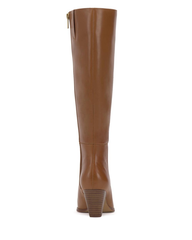 Vince Camuto Buttercup By Up Buttercup Čižmy Nad Kolená Damske Hnede | XRBT-05216