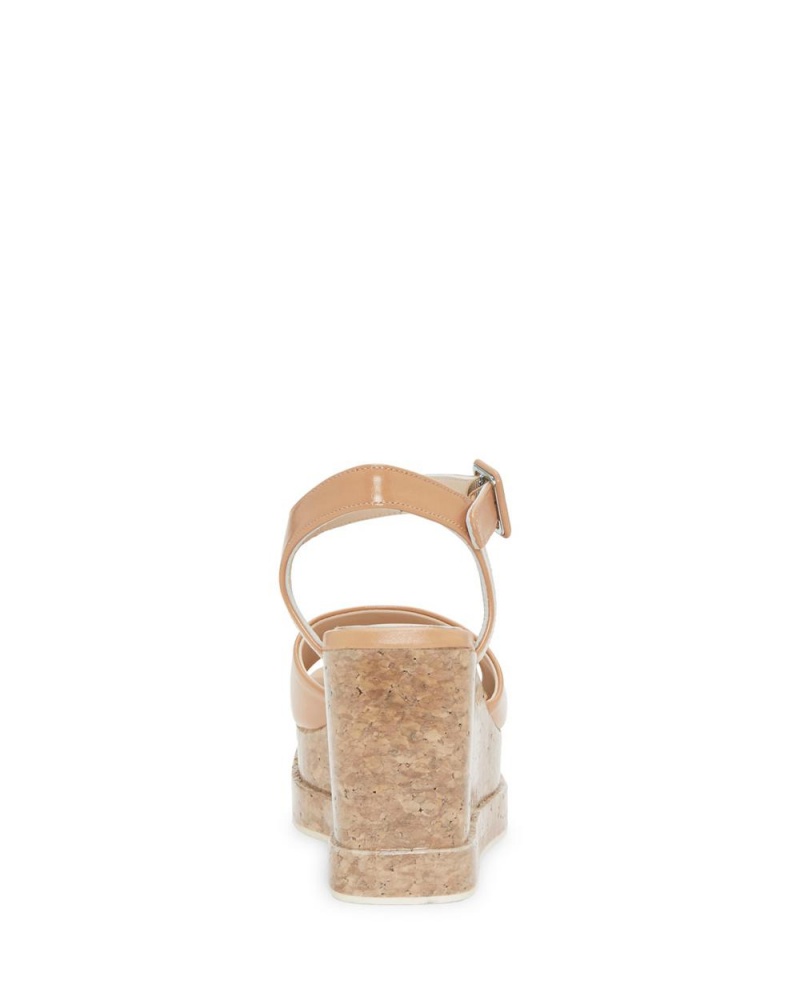 Vince Camuto Byndy Wedge Sandale Damske Hnede | VPLH-37250