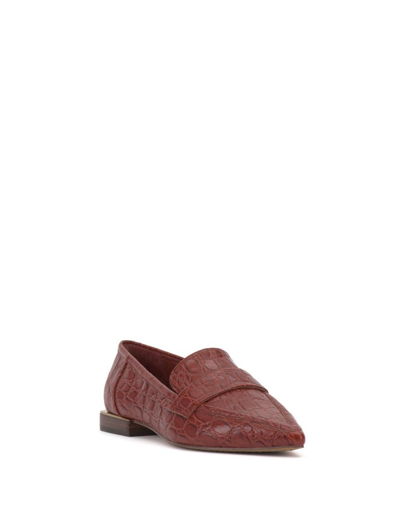 Vince Camuto Calentha Mokasiny Damske Bordove | UHVR-95082