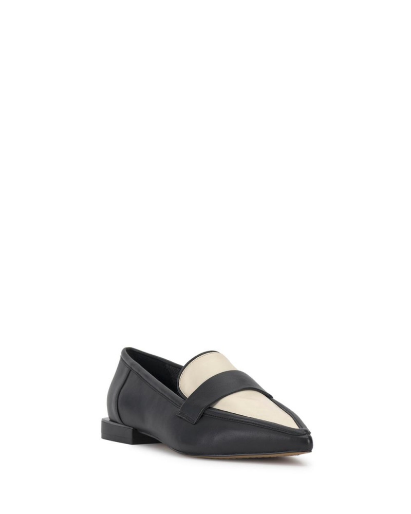 Vince Camuto Calentha Obuv pre Ploche Nohy Damske Čierne Biele | XCFK-84217