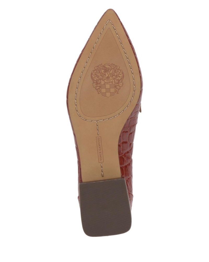 Vince Camuto Calentha Obuv pre Ploche Nohy Damske Bordove | IHKV-48065