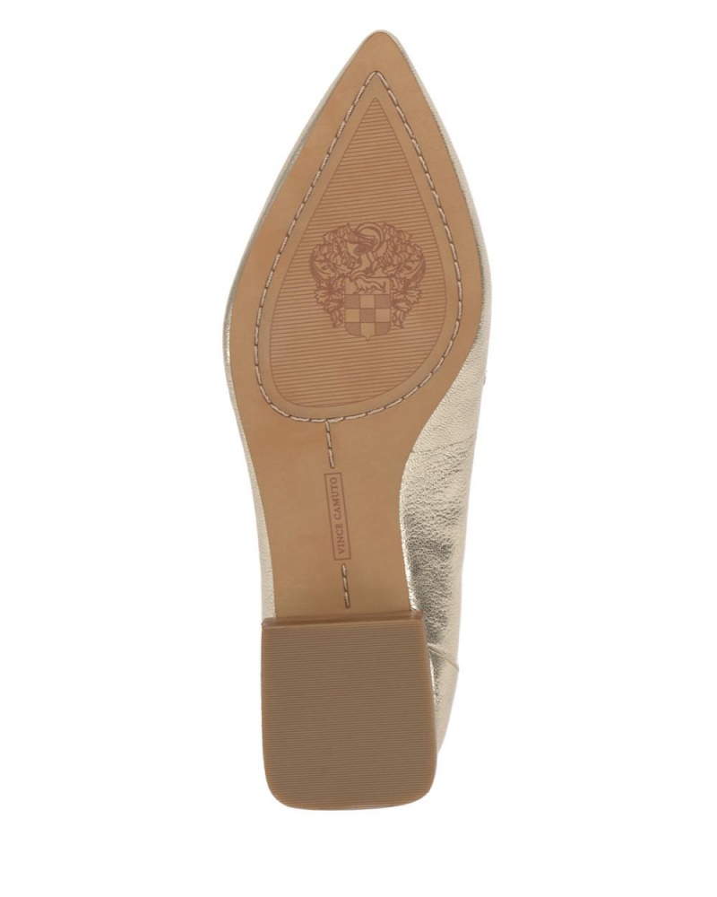 Vince Camuto Calentha Obuv pre Ploche Nohy Damske Svetlo Zlate | NDFM-93065