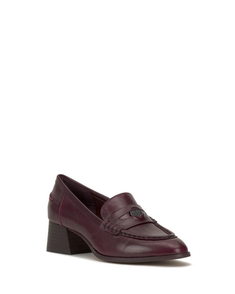 Vince Camuto Carissla Mokasiny Damske Bordove | CDOA-69120