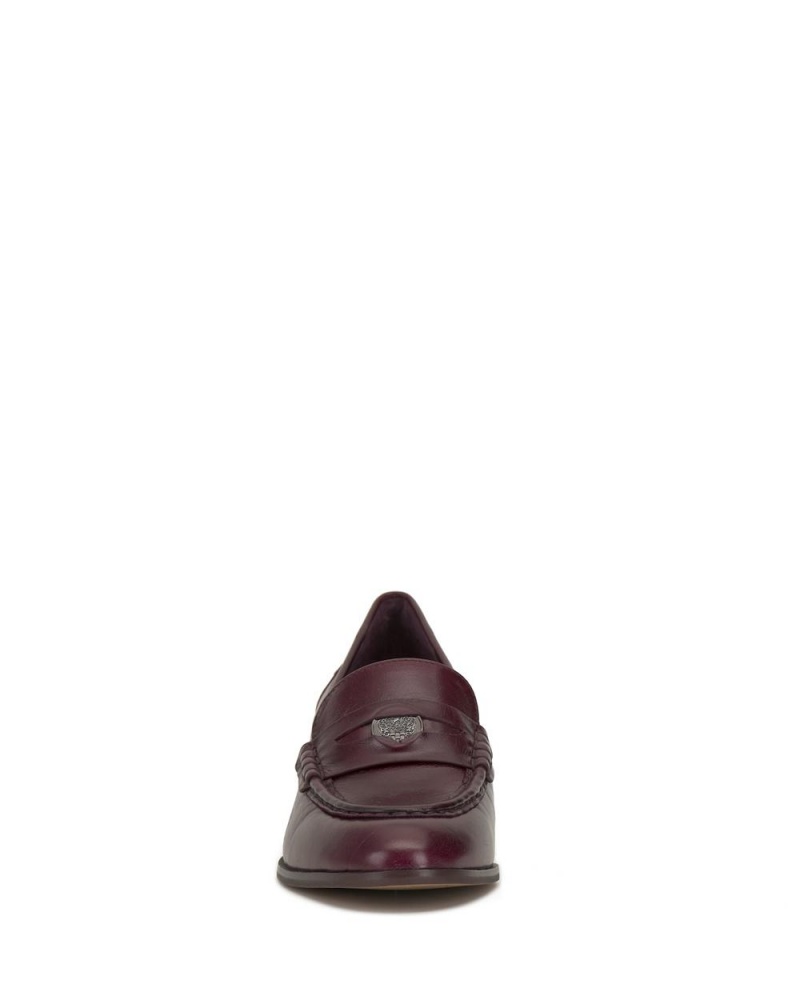 Vince Camuto Carissla Mokasiny Damske Bordove | CDOA-69120