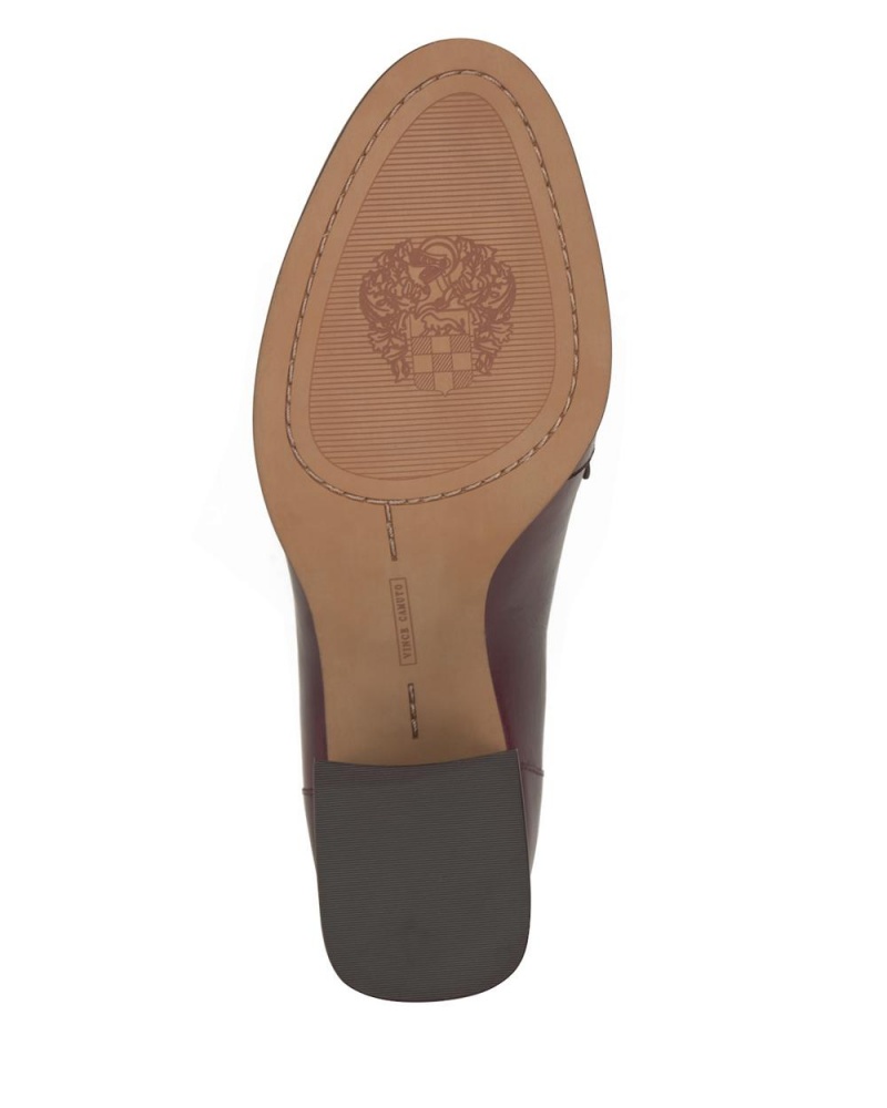 Vince Camuto Carissla Mokasiny Damske Bordove | CDOA-69120