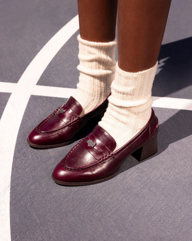 Vince Camuto Carissla Podpätky Damske Bordove | DIKC-21960
