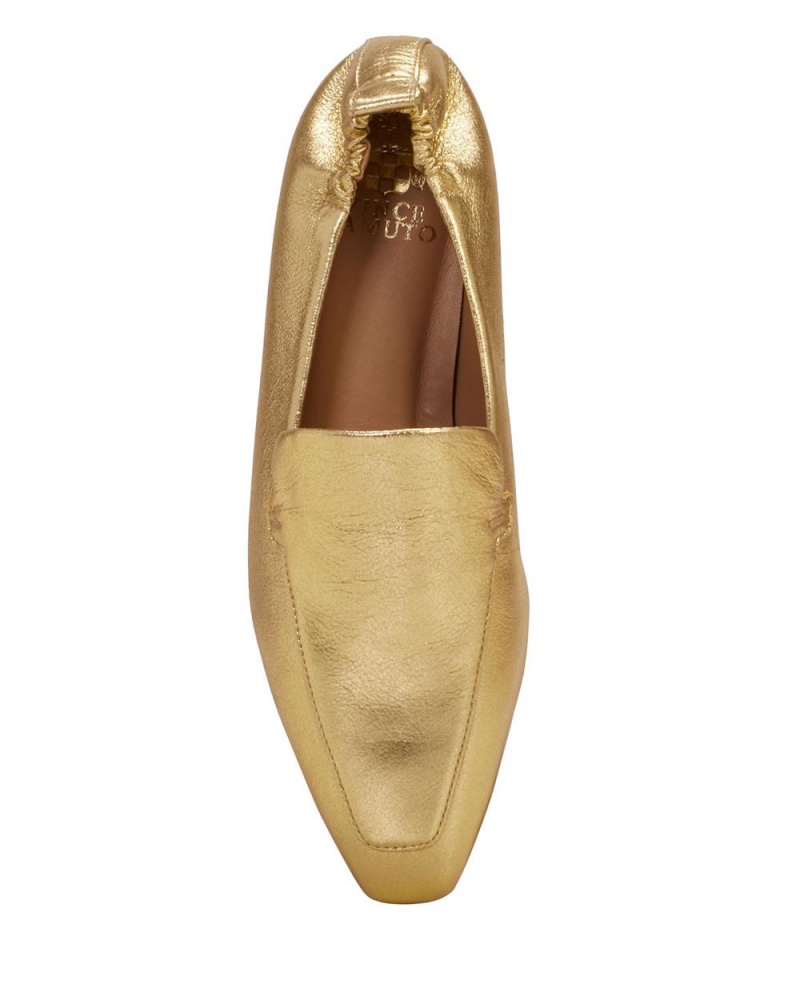 Vince Camuto Cay Mokasiny Damske Zlate | IJLZ-71492